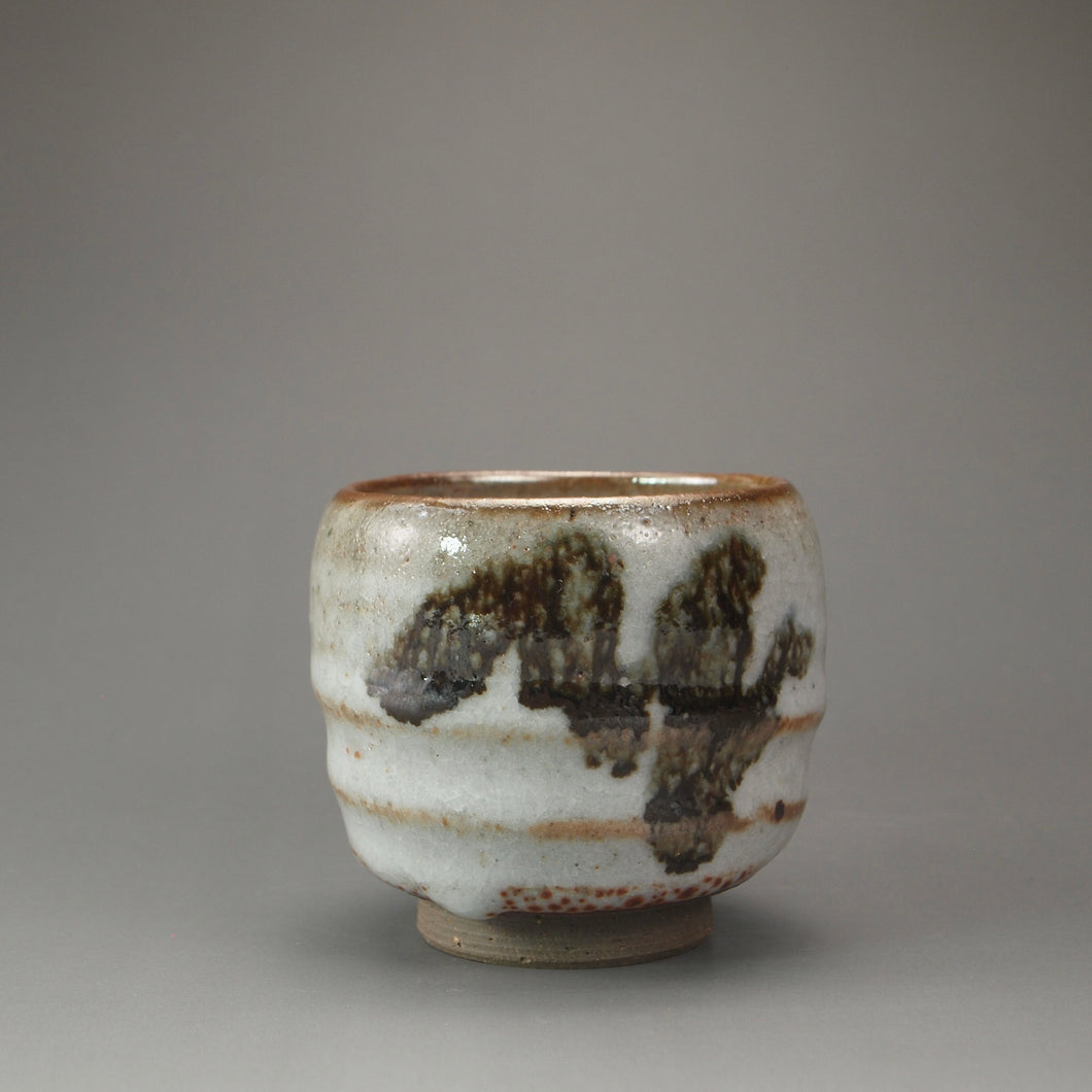 Shino Glazed Stoneware Teacup no.13 手工陶艺志野杯 116ml