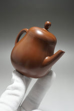 Load image into Gallery viewer, 140ml Tall Pear Nixing Teapot by Li Wenxin 李文新高梨形坭兴壶

