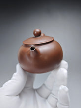 Load image into Gallery viewer, 140ml Round Nixing Teapot by Li Wenxin 李文新扁壶
