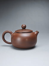 Load image into Gallery viewer, 140ml Round Nixing Teapot by Li Wenxin 李文新扁壶
