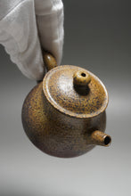 Load image into Gallery viewer, Wood Fired Panhu Nixing Teapot by Li Wenxin 李文新柴烧坭兴壶 140ml
