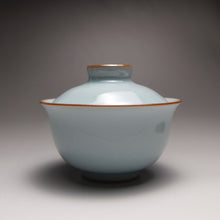 Load image into Gallery viewer, Azure Ruyao Fuyuan Gaiwan 汝窑天青福圆盖碗
