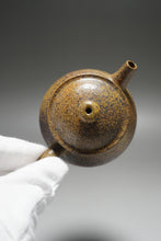 Load image into Gallery viewer, Wood Fired Panhu Nixing Teapot by Li Wenxin 李文新柴烧坭兴壶 140ml
