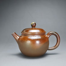 Load image into Gallery viewer, Wood Fired Lianzi Nixing Teapot by Li Wenxin  李文新柴烧莲子 140ml
