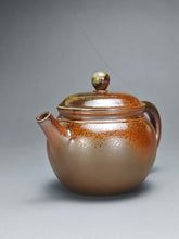 Load image into Gallery viewer, Wood Fired Lianzi Nixing Teapot by Li Wenxin  李文新柴烧莲子 140ml
