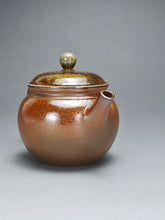 Load image into Gallery viewer, Wood Fired Lianzi Nixing Teapot by Li Wenxin  李文新柴烧莲子 140ml
