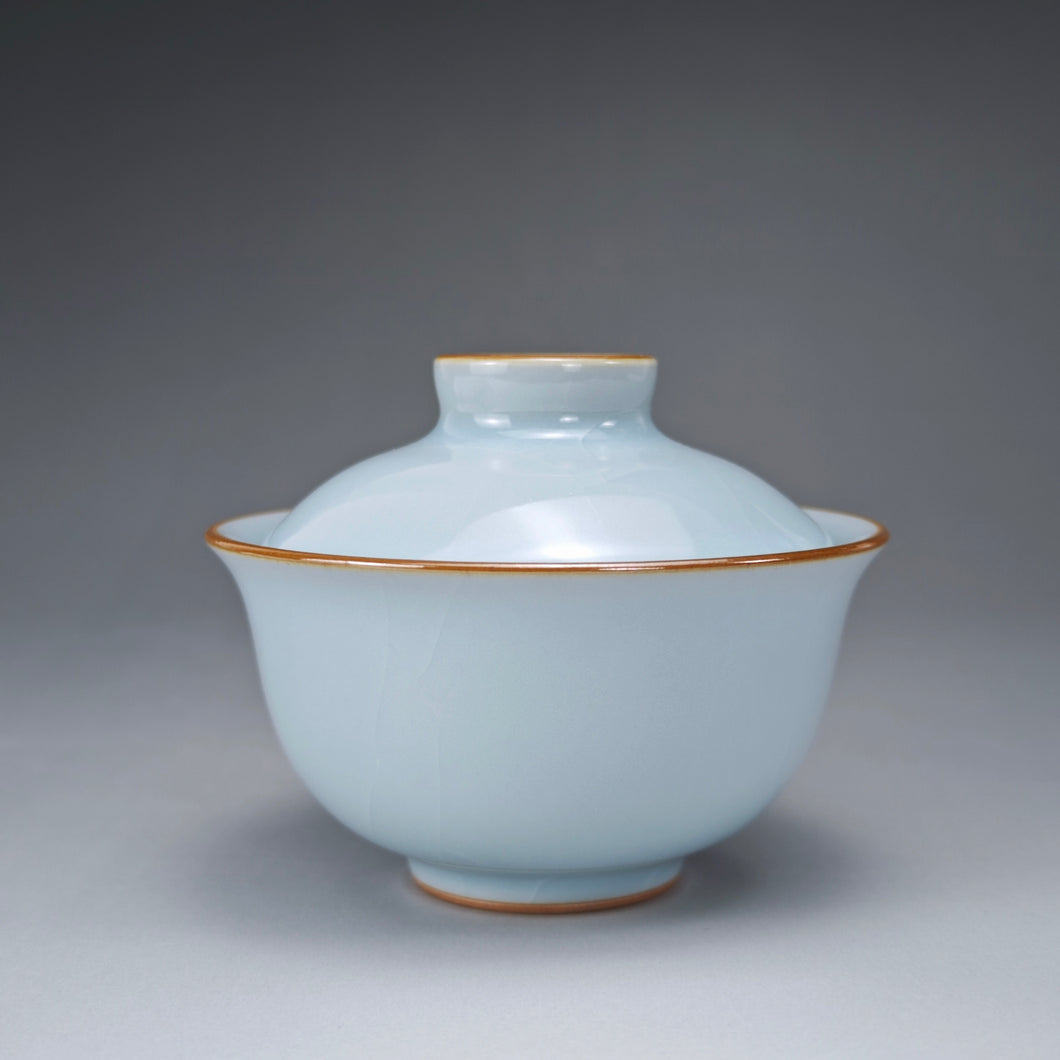 Azure Ruyao Fuyuan Gaiwan 汝窑天青福圆盖碗