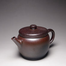 Load image into Gallery viewer, Wood Fired Lao Zini Drum Shape Yixing Teapot 柴烧老紫泥鼓形 140ml
