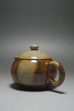 Load image into Gallery viewer, Wood Fired Xishi Nixing Teapot by Li Wenxin 李文新柴烧坭兴西施壶 140ml
