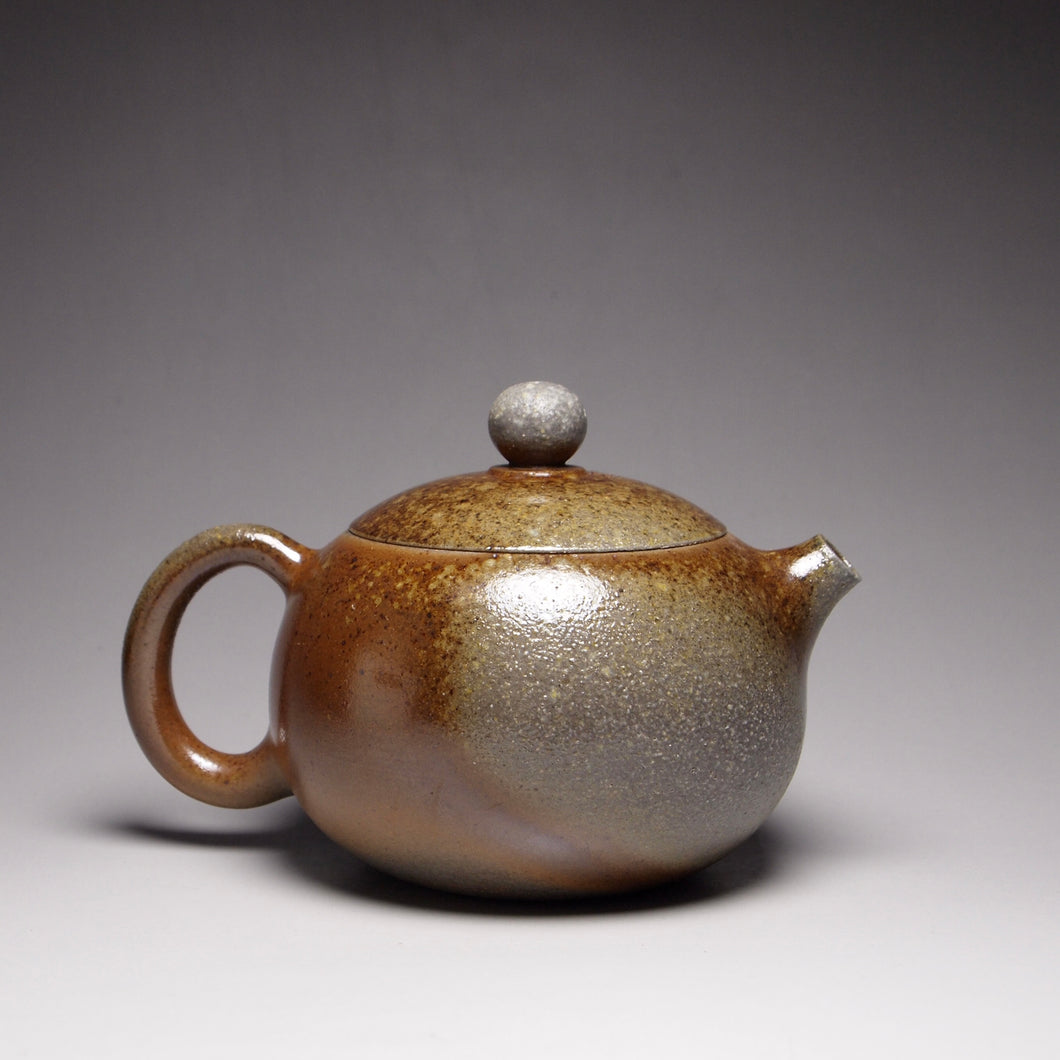Wood Fired Xishi Nixing Teapot by Li Wenxin 李文新柴烧坭兴西施壶 140ml