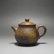 Load image into Gallery viewer, Wood Fired Panhu Nixing Teapot by Li Wenxin 李文新柴烧坭兴壶 140ml
