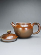 Load image into Gallery viewer, Wood Fired Lianzi Nixing Teapot by Li Wenxin  李文新柴烧莲子 140ml
