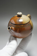 Load image into Gallery viewer, Wood Fired Xishi Nixing Teapot by Li Wenxin 李文新柴烧坭兴西施壶 140ml
