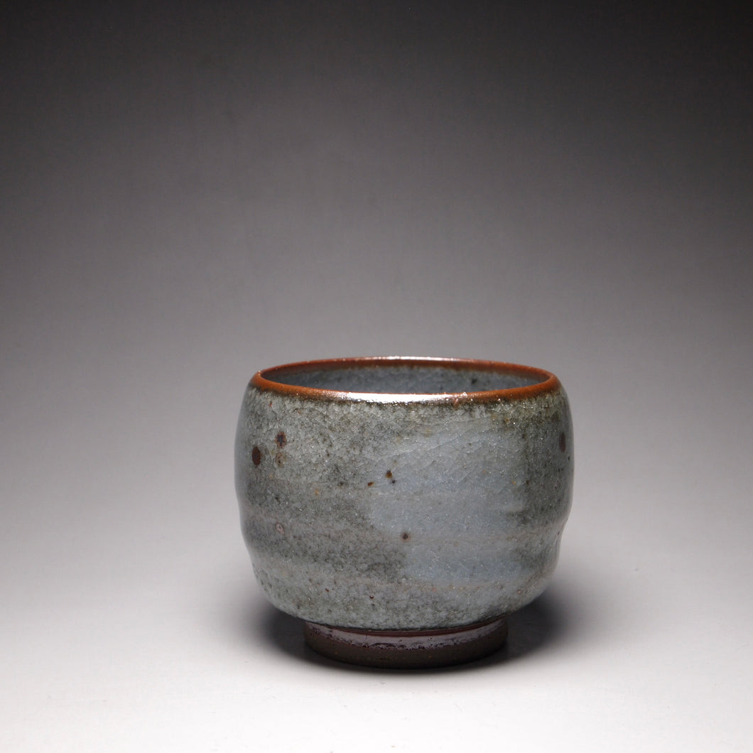 Shino Glazed Stoneware Teacup no.9 手工陶艺志野杯 110ml