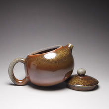 Load image into Gallery viewer, Wood Fired Xishi Nixing Teapot by Li Wenxin 李文新柴烧坭兴西施壶 145ml
