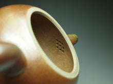 Load image into Gallery viewer, Wood Fired Bian Xishi Nixing Teapot by Li Wenxin 柴烧坭兴扁西施壶 145ml
