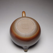 Load image into Gallery viewer, Wood Fired Xishi Nixing Teapot by Li Wenxin 李文新柴烧坭兴西施壶 145ml
