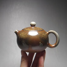 Load image into Gallery viewer, Wood Fired Xishi Nixing Teapot by Li Wenxin 李文新柴烧坭兴西施壶 145ml
