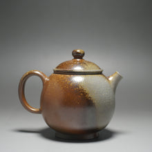 Load image into Gallery viewer, Wood Fired Round Nixing Teapot by Li Wenxin 李文新柴烧坭兴壶 145ml
