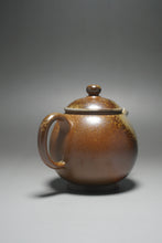 Load image into Gallery viewer, Wood Fired Round Nixing Teapot by Li Wenxin 李文新柴烧坭兴壶 145ml
