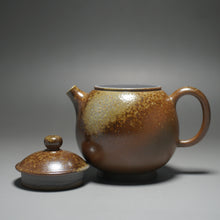 Load image into Gallery viewer, Wood Fired Round Nixing Teapot by Li Wenxin 李文新柴烧坭兴壶 145ml
