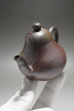 Load image into Gallery viewer, Wood Fired Lao Zini Siting Yixing Teapot 柴烧老紫泥思亭 145ml
