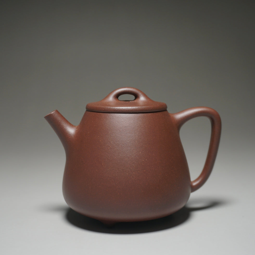 Lao Zini Tall Shipiao Yixing Teapot 老紫泥高石瓢 145ml