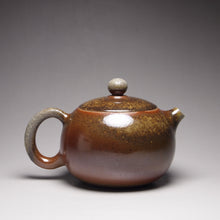 Load image into Gallery viewer, Wood Fired Xishi Nixing Teapot by Li Wenxin 李文新柴烧坭兴西施壶 145ml
