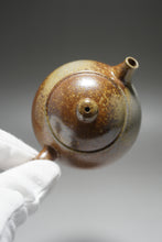 Load image into Gallery viewer, Wood Fired Round Nixing Teapot by Li Wenxin 李文新柴烧坭兴壶 145ml
