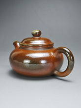 Load image into Gallery viewer, Wood Fired Fanggu Nixing Teapot by Li Wenxin  李文新柴烧坭兴仿古 145ml
