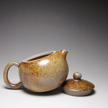 Load image into Gallery viewer, Wood Fired Xishi Nixing Teapot by Li Wenxin 李文新柴烧坭兴西施壶 150ml
