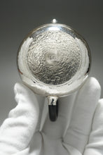 Load image into Gallery viewer, 999 Pure Silver Handmade Elegant Teapot no.2 全手工纯银999壶 150ml
