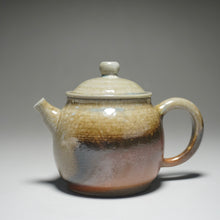 Load image into Gallery viewer, Wood Fired Oval Nixing Teapot by Li Wenxin 李文新柴烧壶 150ml
