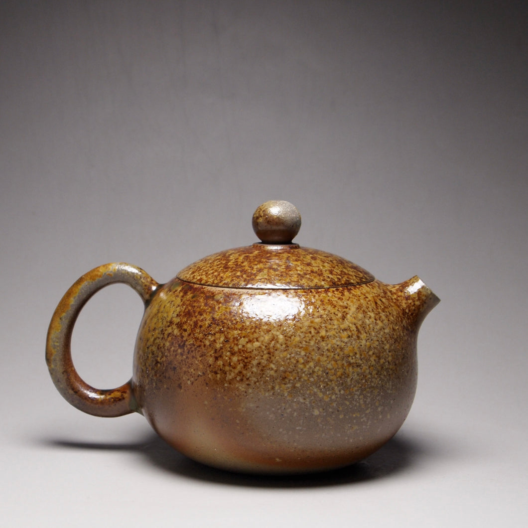 Wood Fired Xishi Nixing Teapot by Li Wenxin 李文新柴烧坭兴西施壶 150ml