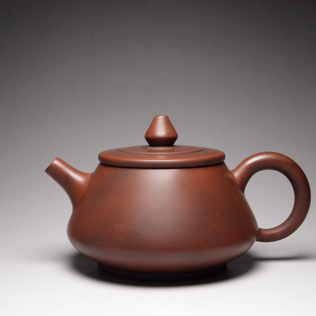 150ml Brown Shipiao Nixing Teapot 坭兴石瓢壶 by Wu Sheng Sheng