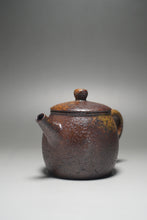 Load image into Gallery viewer, Wood Fired Tall Rustic Nixing Teapot by Li Wenxin 李文新柴烧坭兴壶 150ml
