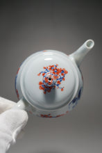 Load image into Gallery viewer, Qinghua Blossoms and Cranes Jingdezhen Fine Porcelain Teapot by Master KuangShi 150ml
