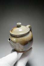 Load image into Gallery viewer, Wood Fired Oval Nixing Teapot by Li Wenxin 李文新柴烧壶 150ml
