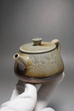 Load image into Gallery viewer, Wood Fired Shipiao Nixing Teapot by Li Wenxin  李文新柴烧坭兴石瓢 155ml
