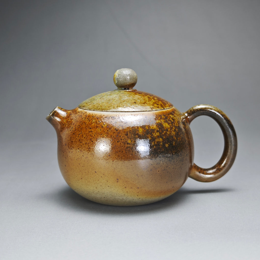 Wood Fired Xishi Nixing Teapot by Li Wenxin 李文新柴烧坭兴西施壶 150ml