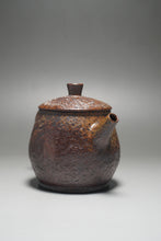 Load image into Gallery viewer, Wood Fired Tall Rock Nixing Teapot by Li Wenxin 李文新柴烧坭兴壶 155ml
