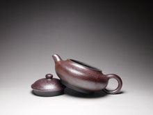 Load image into Gallery viewer, Wood Fired Lao Zini Short Panhu Yixing Teapot 柴烧老紫泥矮潘壶 155ml
