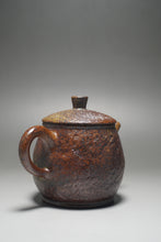 Load image into Gallery viewer, Wood Fired Tall Rock Nixing Teapot by Li Wenxin 李文新柴烧坭兴壶 155ml
