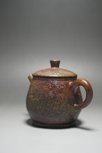Load image into Gallery viewer, Wood Fired Tall Rock Nixing Teapot by Li Wenxin 李文新柴烧坭兴壶 155ml
