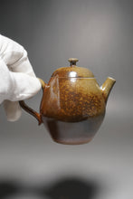 Load image into Gallery viewer, Wood Fired Lianzi Nixing Teapot by Li Wenxin  李文新柴烧坭兴莲子壶 155ml
