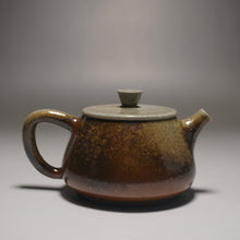Load image into Gallery viewer, Wood Fired Shipiao Nixing Teapot by Li Wenxin  李文新柴烧坭兴石瓢 155ml
