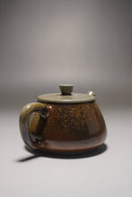 Load image into Gallery viewer, Wood Fired Shipiao Nixing Teapot by Li Wenxin  李文新柴烧坭兴石瓢 155ml
