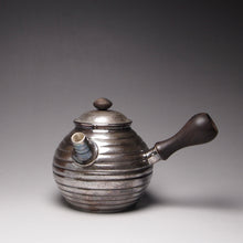 Load image into Gallery viewer, 999 Pure Silver Handmade Side Handle Teapot 全手工纯银999侧把壶 155ml
