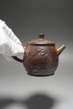 Load image into Gallery viewer, Wood Fired Tall Rock Nixing Teapot by Li Wenxin 李文新柴烧坭兴壶 155ml
