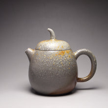 Load image into Gallery viewer, Dafengjiang Wood Kiln Fired Melon Nixing Teapot  大风江柴烧泥兴壶 155ml
